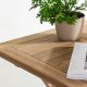 VENTURE HOME Kenya - Hopf�llbart bord - Natur - Teak - 70*70cm