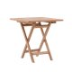 VENTURE HOME Kenya - Hopf�llbart bord - Natur - Teak - 70*70cm