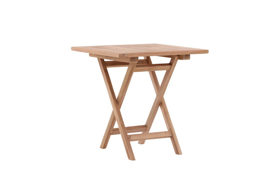 VENTURE HOME Kenya - Hopf�llbart bord - Natur - Teak - 70*70cm