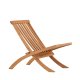 VENTURE HOME Kenya lenestol - Gyllen / Gyllen teak