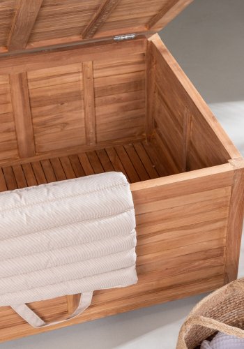VENTURE HOME Trento Puteboks Teak - Naturlig / 70*130*46