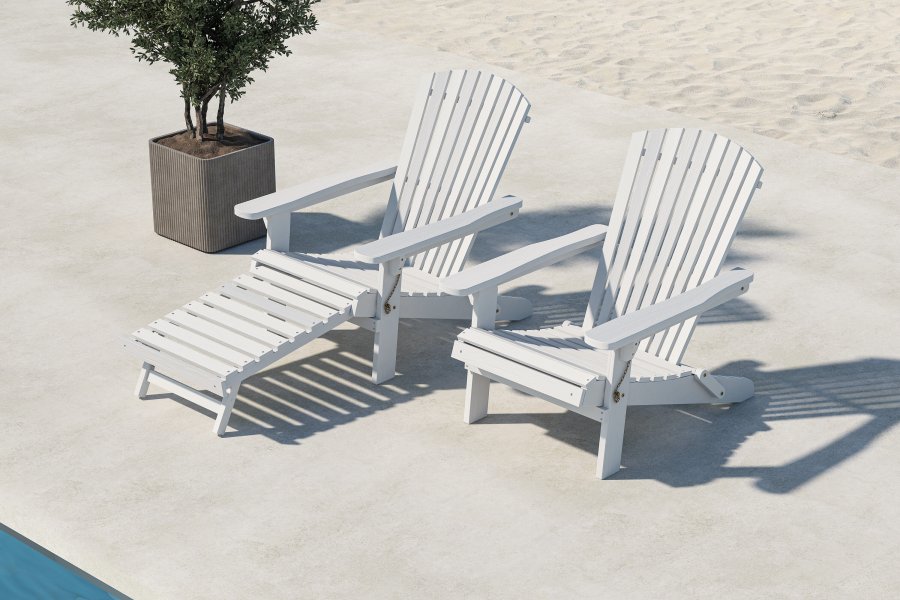 VENTURE HOME Tropea solseng - Hvit FSC 100%