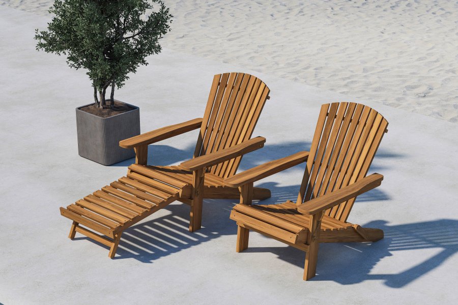 VENTURE HJEM Tropea Sollounge KD - Acacia FSC 100%
