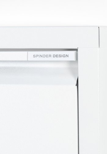 SPINDER DESIGN Billy 2 skoskap, m. 2 drer - hvit stl