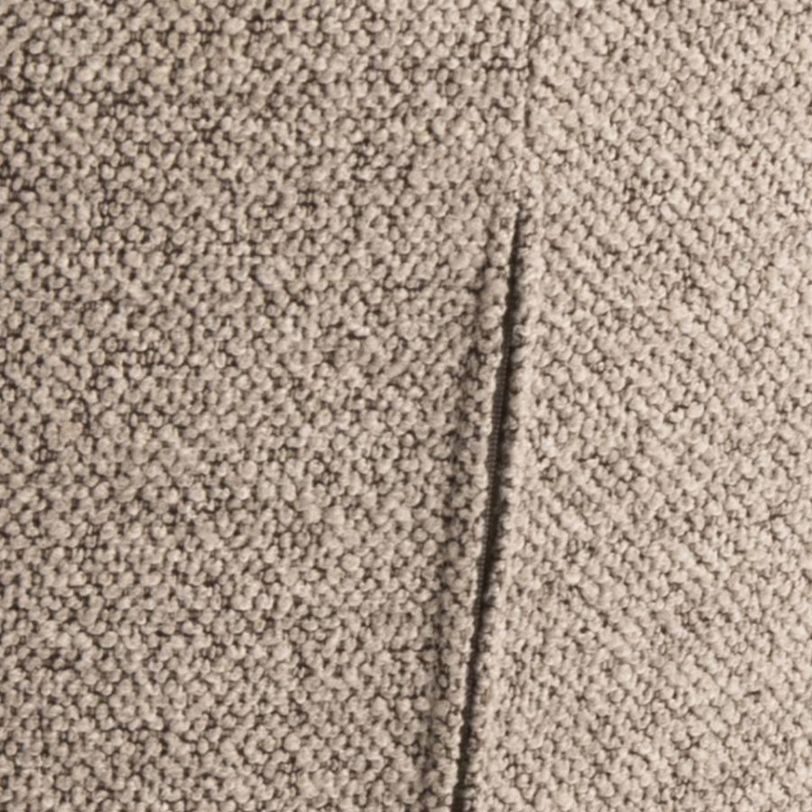 ACT NORDIC Patricia Esszimmerstuhl - beiger Stoff und schwarzer Stahl