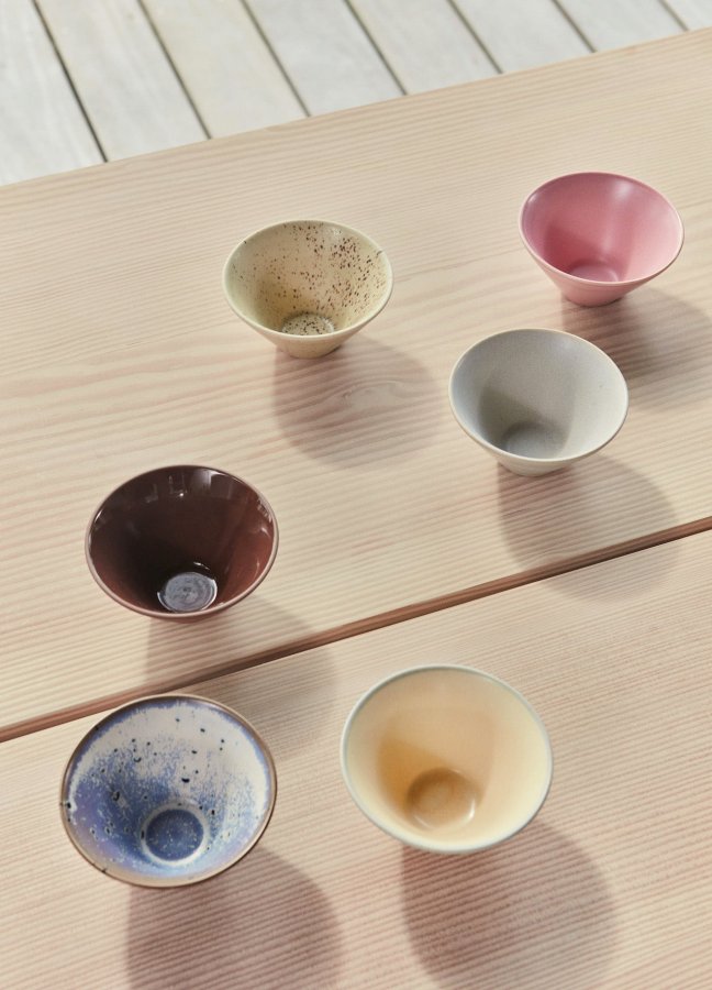 OYOY LIVING Yuka Bowl Steinty - Pakke med 3