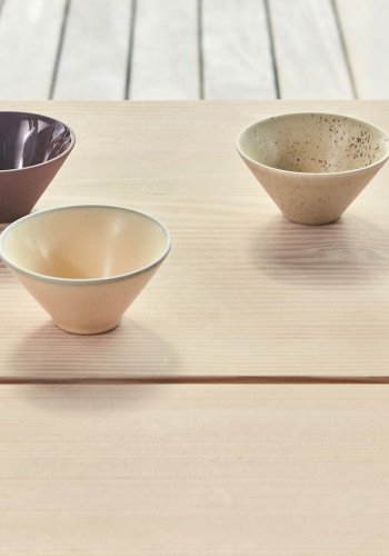 OYOY LIVING Yuka Bowl Steinty - Pakke med 3