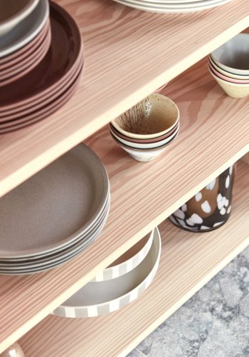 OYOY LIVING Yuka Bowl Steinty - Pakke med 3