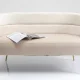 KARE DESIGN Sandwich Cream 2 pers. sofa - creme polyester og stl