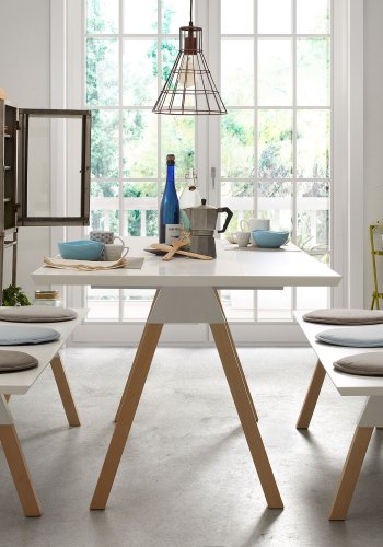 KAVE HOME Silke stolpute, rund - lys gr stoff (35)