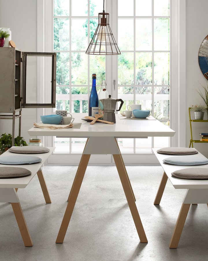 KAVE HOME Silke stolpute, rund - lys gr stoff (35)