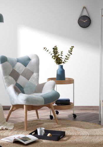 KAVE HOME Doc teppe, rundt - naturlig jute (100)