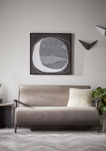 KAVE HOME Ginebra vegglampe i hvit