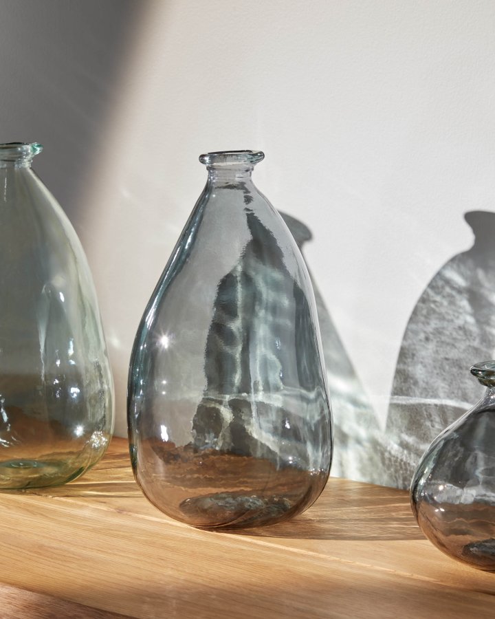 KAVE HOME Brenna mellomstor bl vase