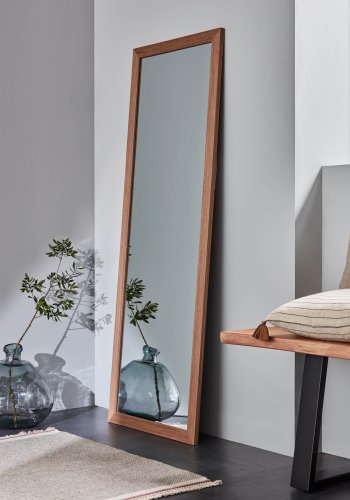 KAVE HOME Brenna-vase i 100 % resirkulert bltt glass, 33 cm