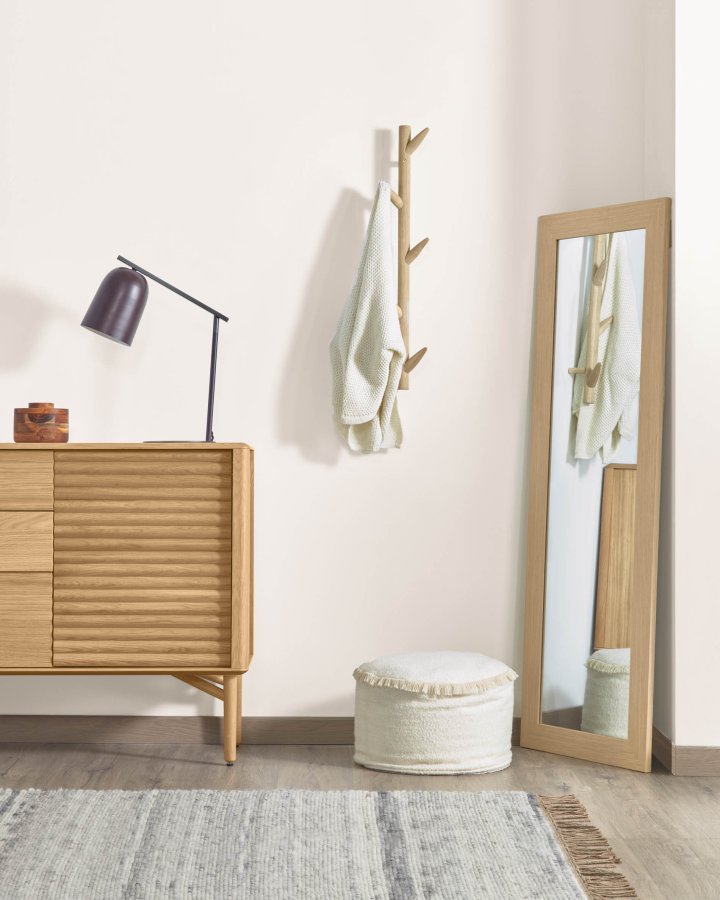 KAVE HOME Natane klesstativ - naturlig bjrketre