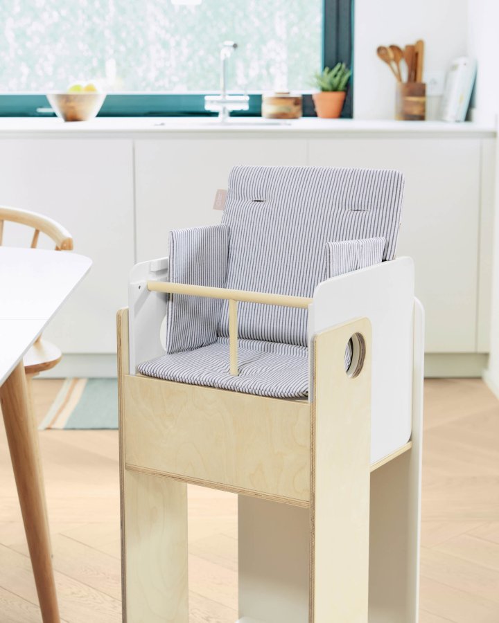 KAVE HOME Nuun pute til barnestol - bl bomull