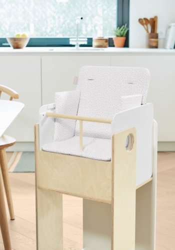 KAVE HOME Nuun pute til barnestol - hvit bomull
