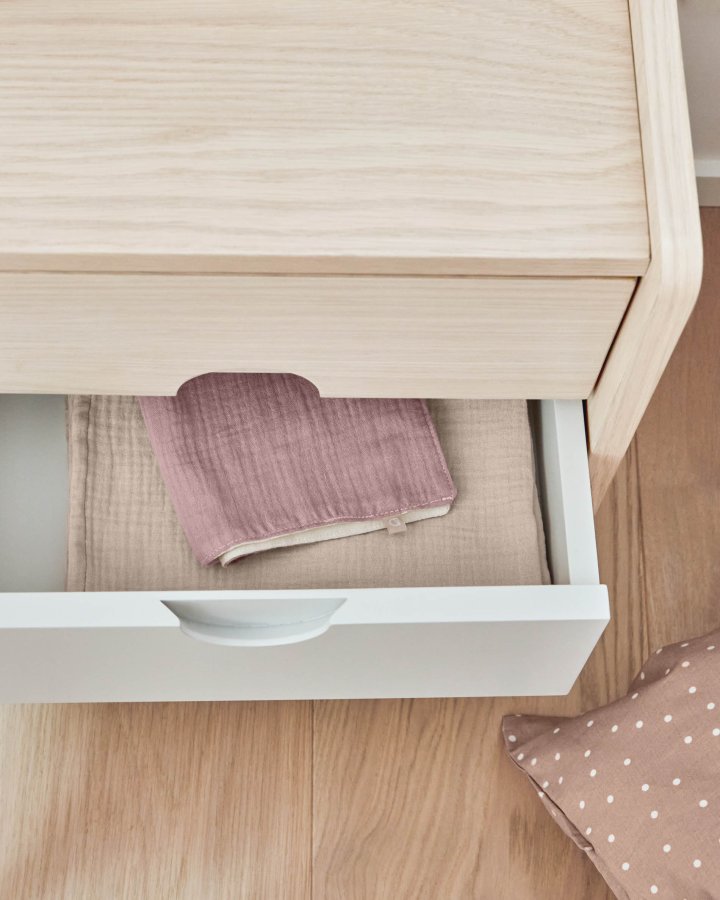 KAVE HOME Nunila nattbord - naturlig ask finer og ask