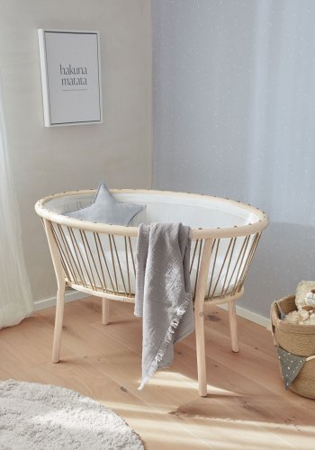 KAVE HOME Ludmila-bilde - grtt lerret og MDF (sett med 2)