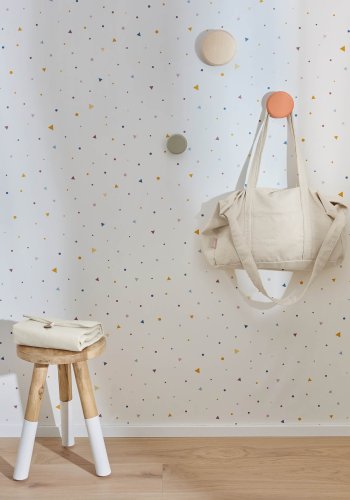 KAVE HOME Nadua krok - flerfarget bketre (sett med 3)