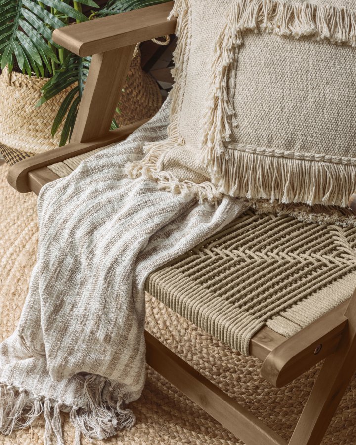 KAVE HOME Geralda lenestol - mrkt akasietre 