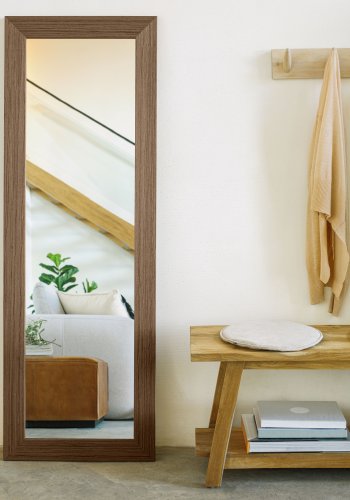 KAVE HOME Sora stolpute - taupe flyelsstoff (35)