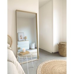 Nerina spejl med naturlig finish 180x80