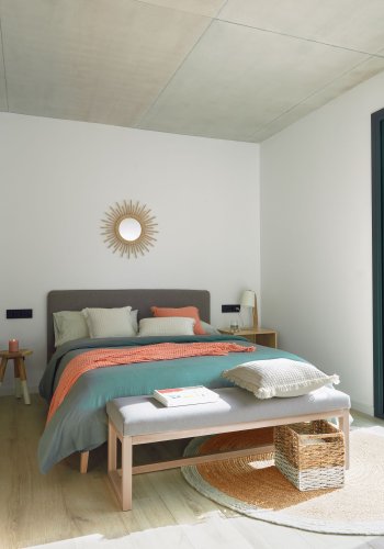 KAVE HOME Dyla sengetrekk til 150 x 190 cm madrass i grtt