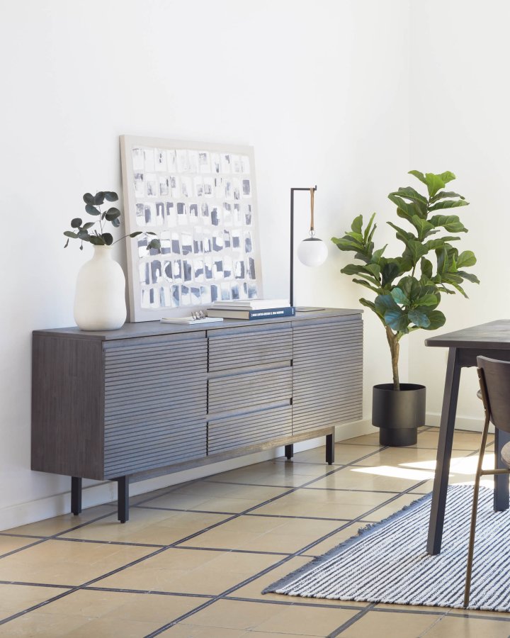 KAVE HOME Mash sort metall plantekasse  28 cm