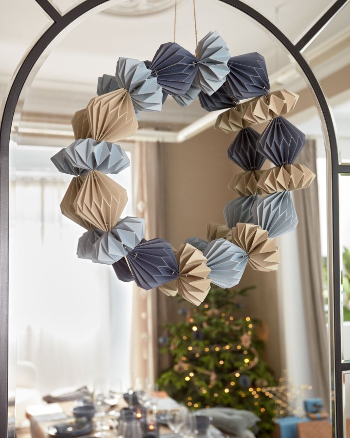 KAVE HOME Willemina flerfarget krone