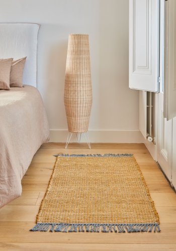 KAVE HOME Kamaria bordlampe - naturlig rotting og metall