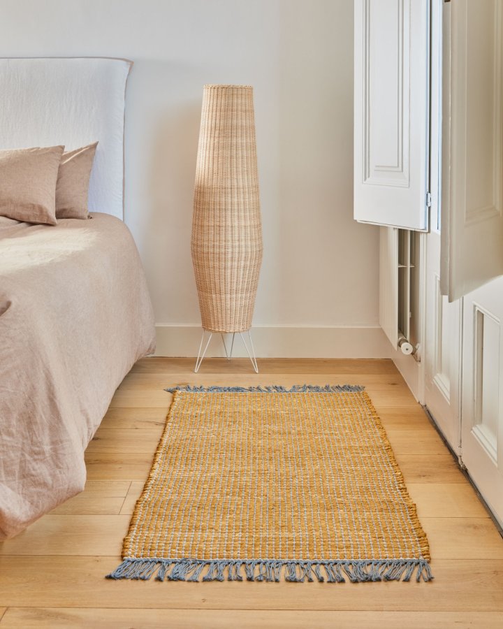 KAVE HOME Kamaria bordlampe - naturlig rotting og metall