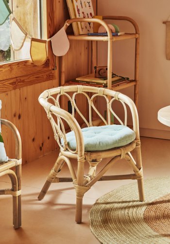 KAVE HOME Lumila barnestol, med armlener - naturrotting