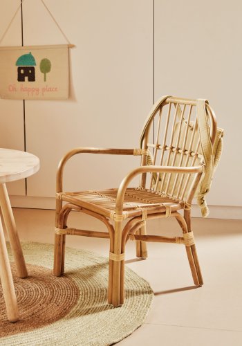 KAVE HOME Marzieh barnestol, med armlener - naturrotting