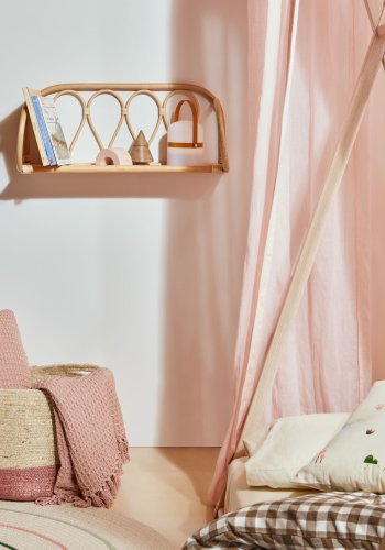 KAVE HOME Nyarai vegghylle - naturlig rotting og bambus