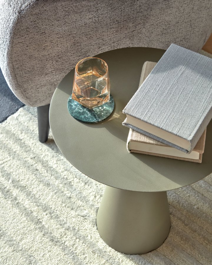 KAVE HOME Shirel sidebord  40 cm grnn