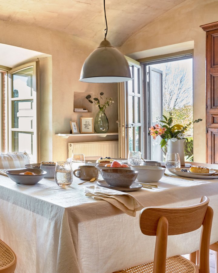 KAVE HOME Neus taklampe, rund - gr metall (31)