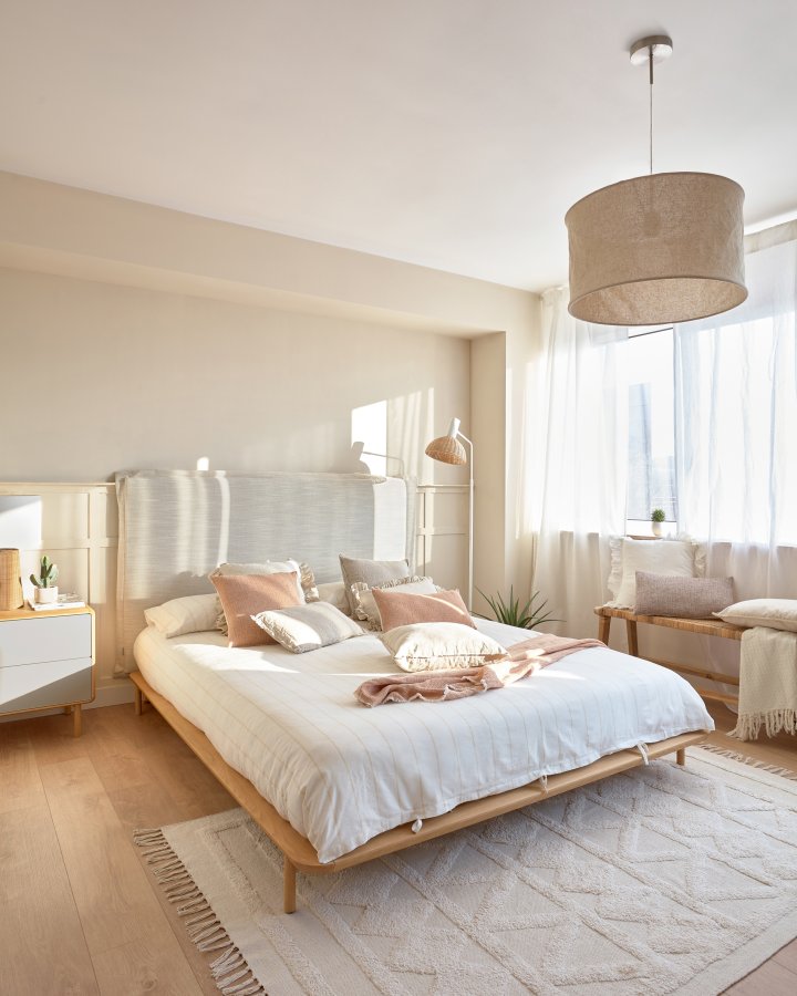 KAVE HOME Anielle sengeramme - naturlig ask (180x200)