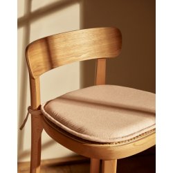 KAVE HOME Roman spisebordsstol - natur rattan, askefiner og bg