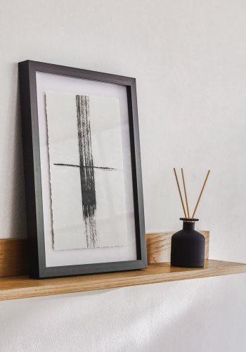 KAVE HOME Abilen vegghylle - naturlig eikefiner (B:80)