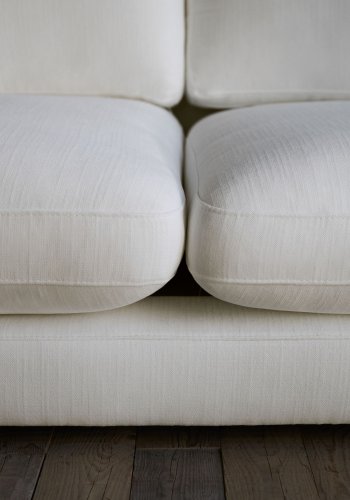 KAVE HOME Gala 3-seters sofa - hvitt stoff (210cm)