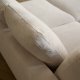 KAVE HOME Gala 3 pers. sofa, m. dobbelt chaiselong - beige stof (210cm)