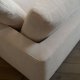 KAVE HOME Gala 3 pers. sofa, m. dobbelt chaiselong - beige stof (210cm)