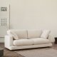 KAVE HOME Gala 3-seters sofa - beige stoff (210cm)