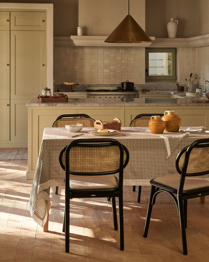 KAVE HOME Parlava taklampe, rund - messing metall (46)