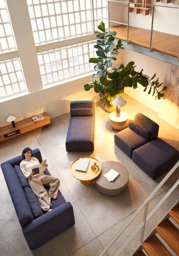 KAVE HOME Neom sjeselongmodul - bltt stoff