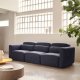 KAVE HOME Neom 3-personers modulsofa - bltt stoff (263cm)