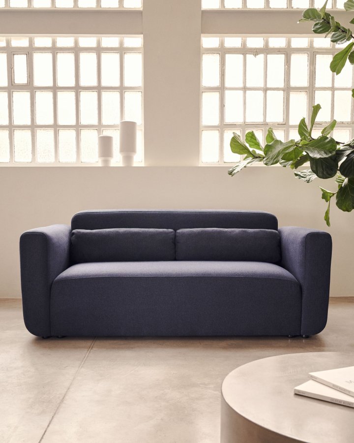 KAVE HOME Neom 2-personers modulsofa - bltt stoff (188cm)