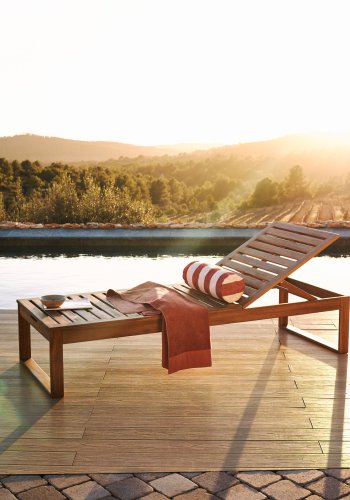 KAVE HOME Sulamita utendrs solseng, m. 4 pos. - naturlig akasietre